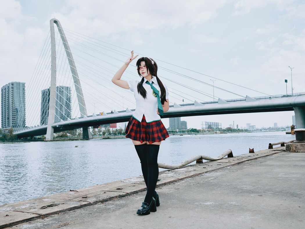 Coser@Puypuy – 真希波 Mari Swimsuit Part02 (69P)