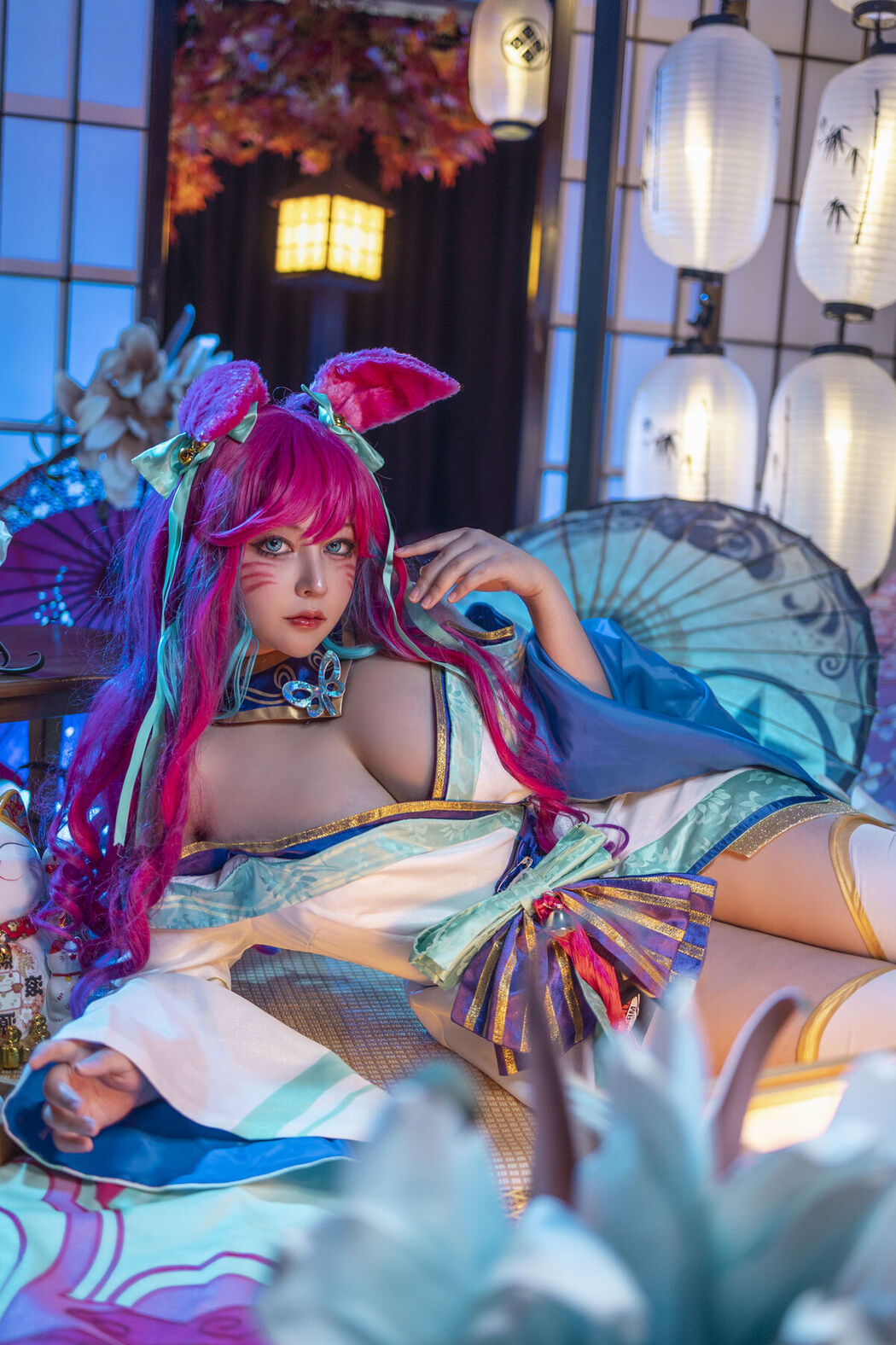 Coser@Kaneko_咔喵 – 英雄联盟 灵魂莲华 阿狸 (17P – 1V)