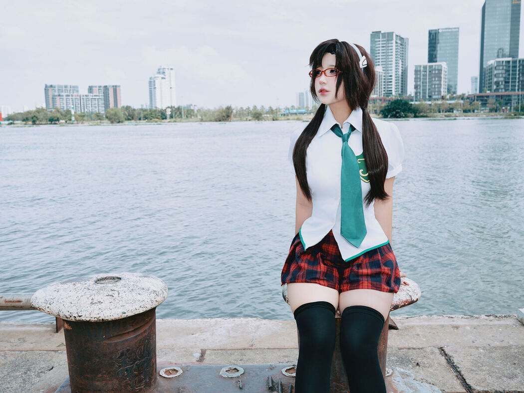 Coser@Puypuy – 真希波 Mari Swimsuit Part02 (69P)