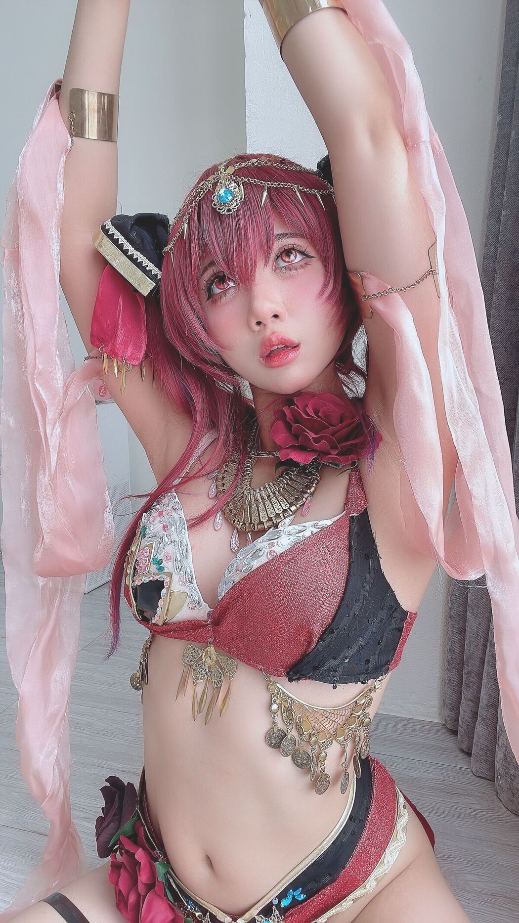 Coser@PoppaChan &#8211; Marine Houshou Part01 (56P &#8211; 9V)