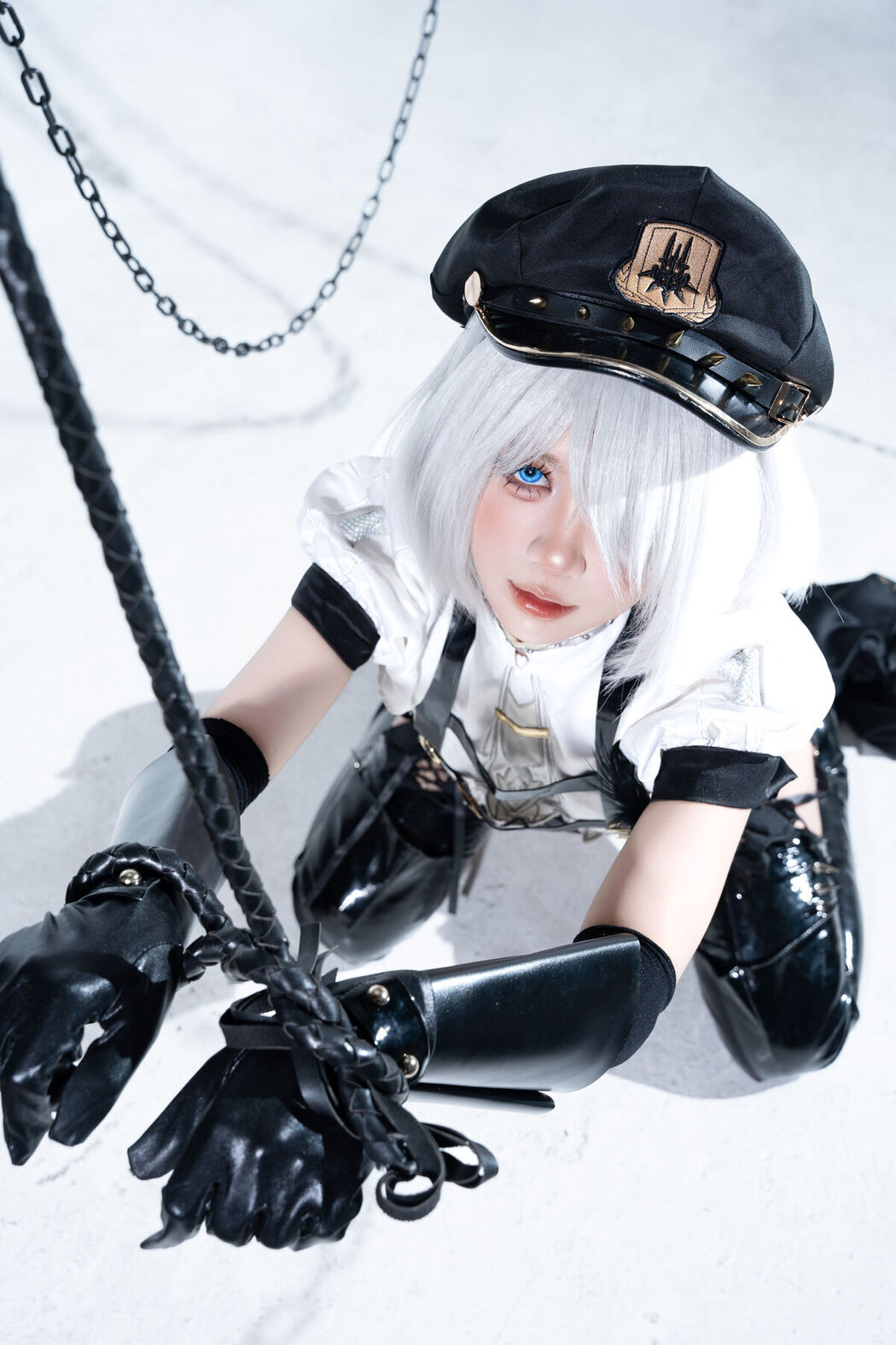 Coser@PoppaChan &#8211; 2B Police (43P)