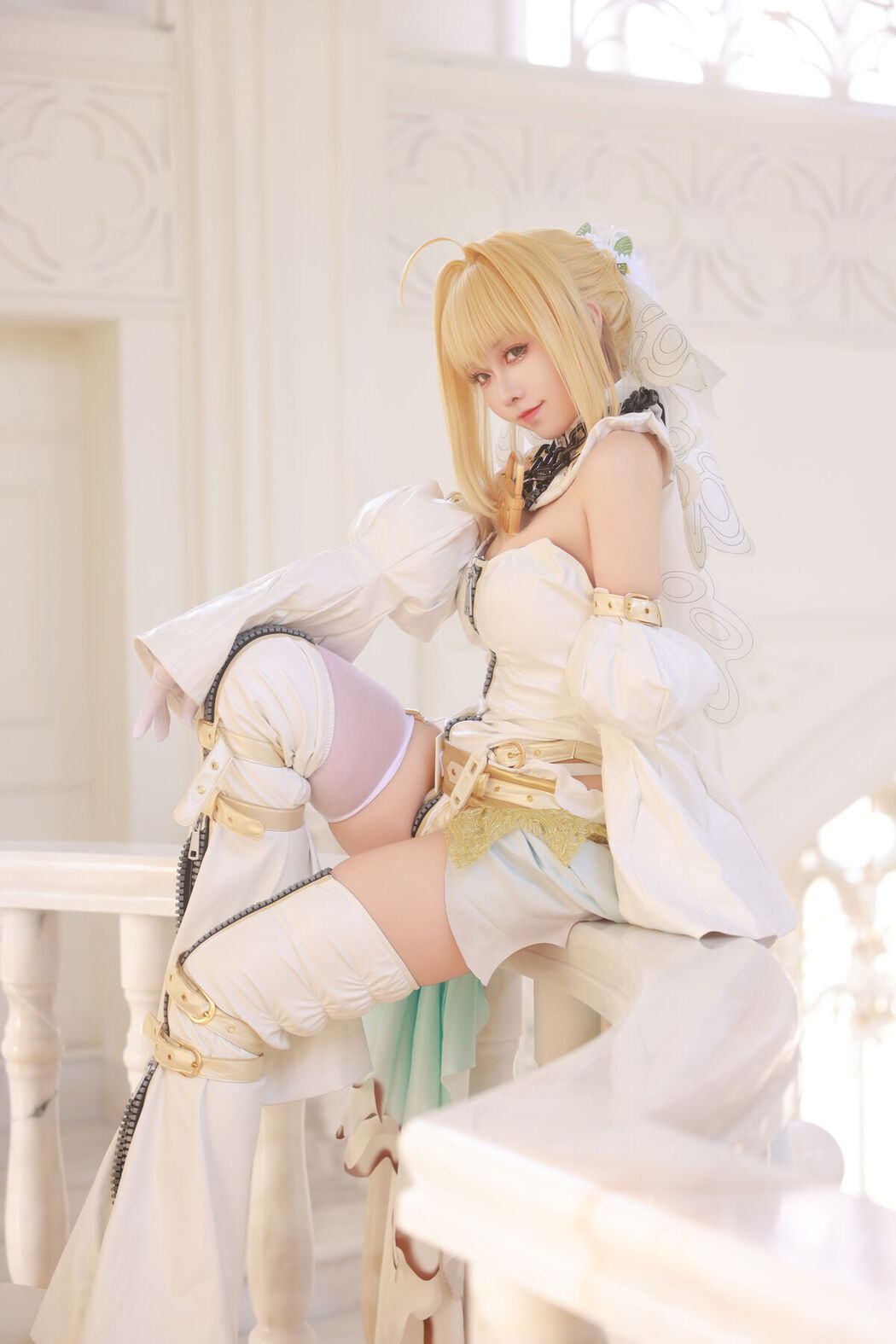 Coser@G44不会受伤 &#8211; 尼禄花嫁 (44P)