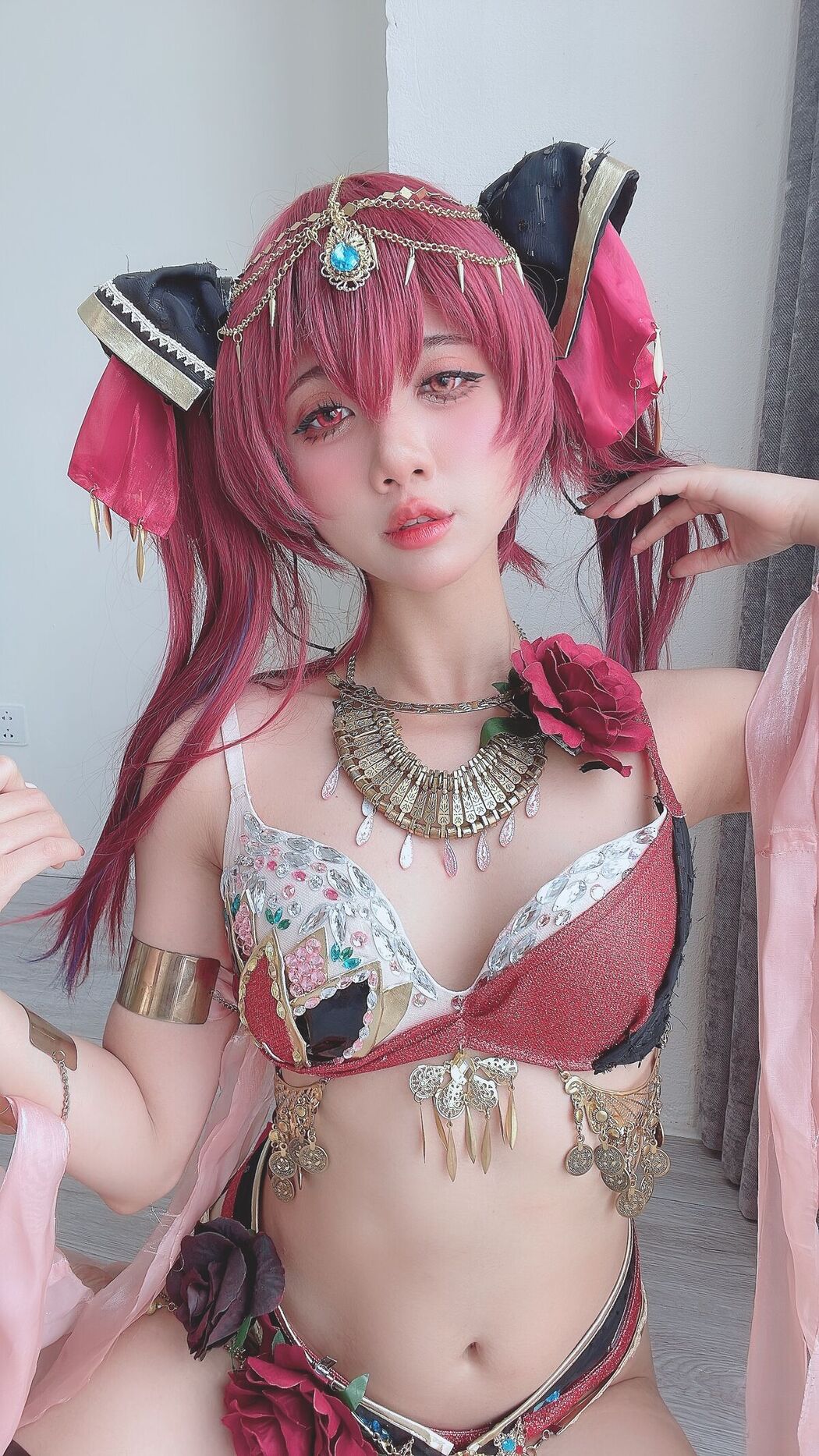 Coser@PoppaChan &#8211; Marine Houshou Part01 (56P &#8211; 9V)