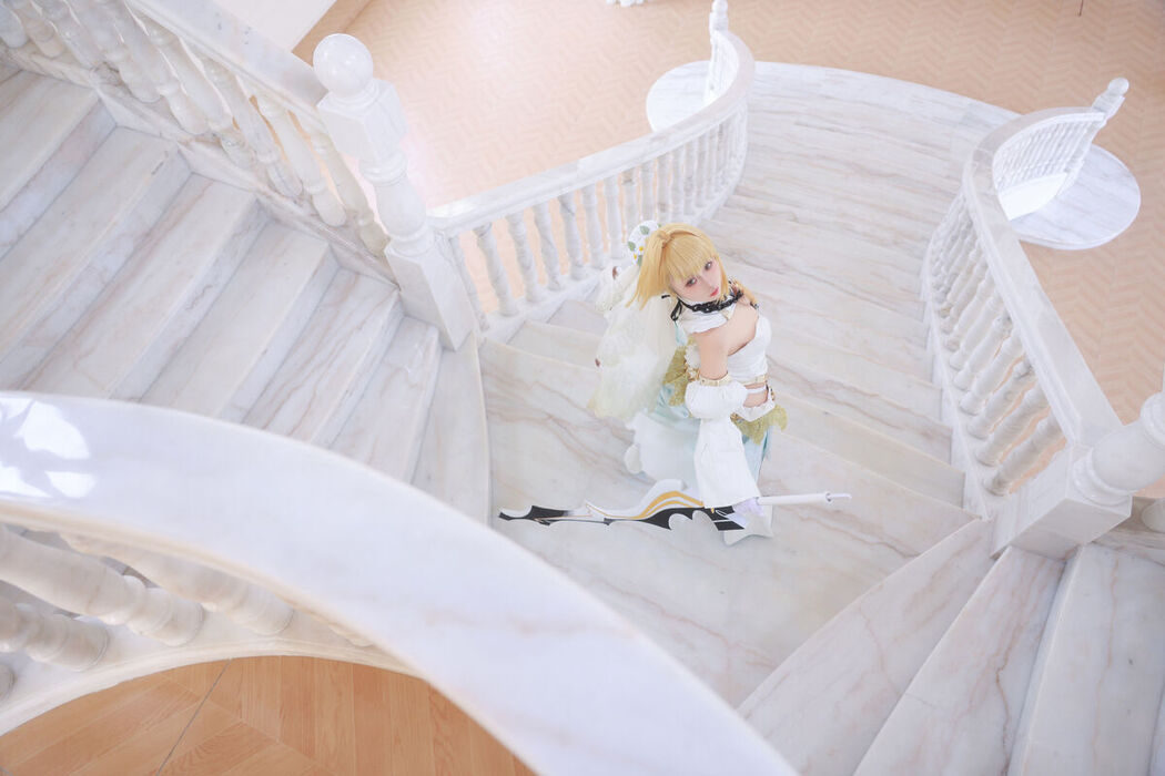 Coser@G44不会受伤 &#8211; 尼禄花嫁 (44P)