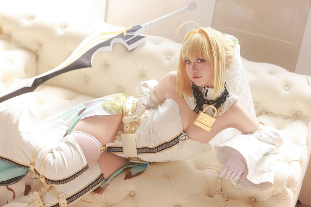 Coser@G44不会受伤 &#8211; 尼禄花嫁 (44P)