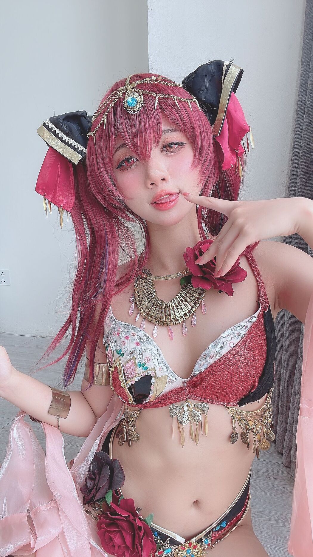 Coser@PoppaChan &#8211; Marine Houshou Part01 (56P &#8211; 9V)