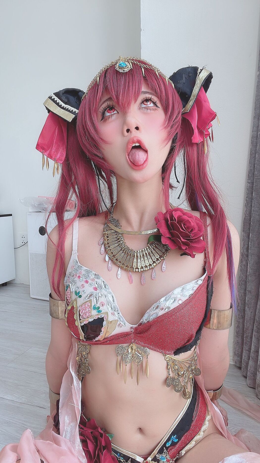 Coser@PoppaChan &#8211; Marine Houshou Part01 (56P &#8211; 9V)