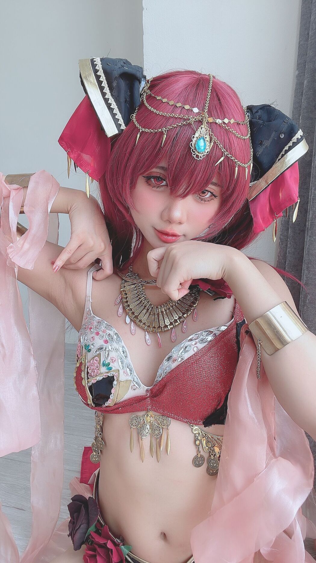 Coser@PoppaChan &#8211; Marine Houshou Part01 (56P &#8211; 9V)