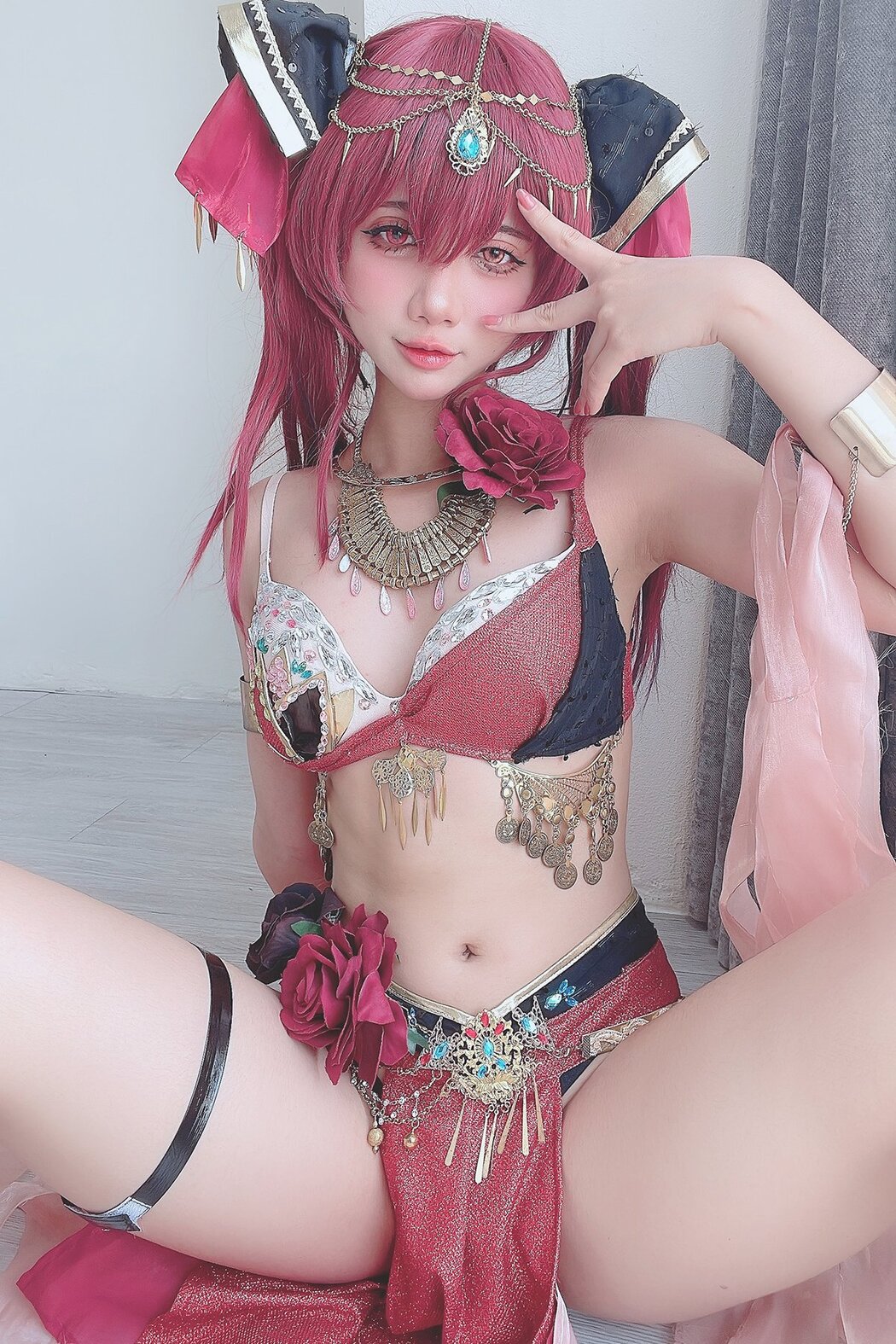 Coser@PoppaChan – Marine Houshou Part01 (56P – 9V) Cover Photo