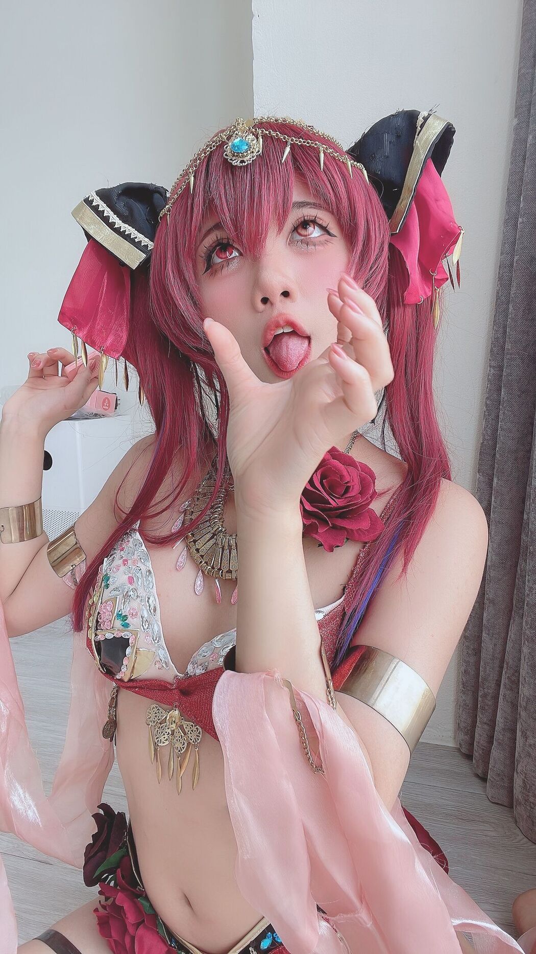 Coser@PoppaChan &#8211; Marine Houshou Part01 (56P &#8211; 9V)