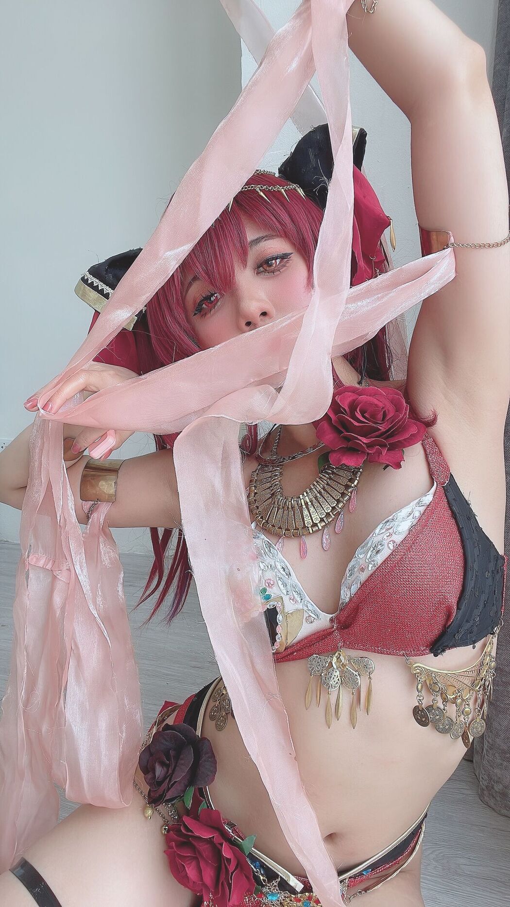 Coser@PoppaChan &#8211; Marine Houshou Part01 (56P &#8211; 9V)