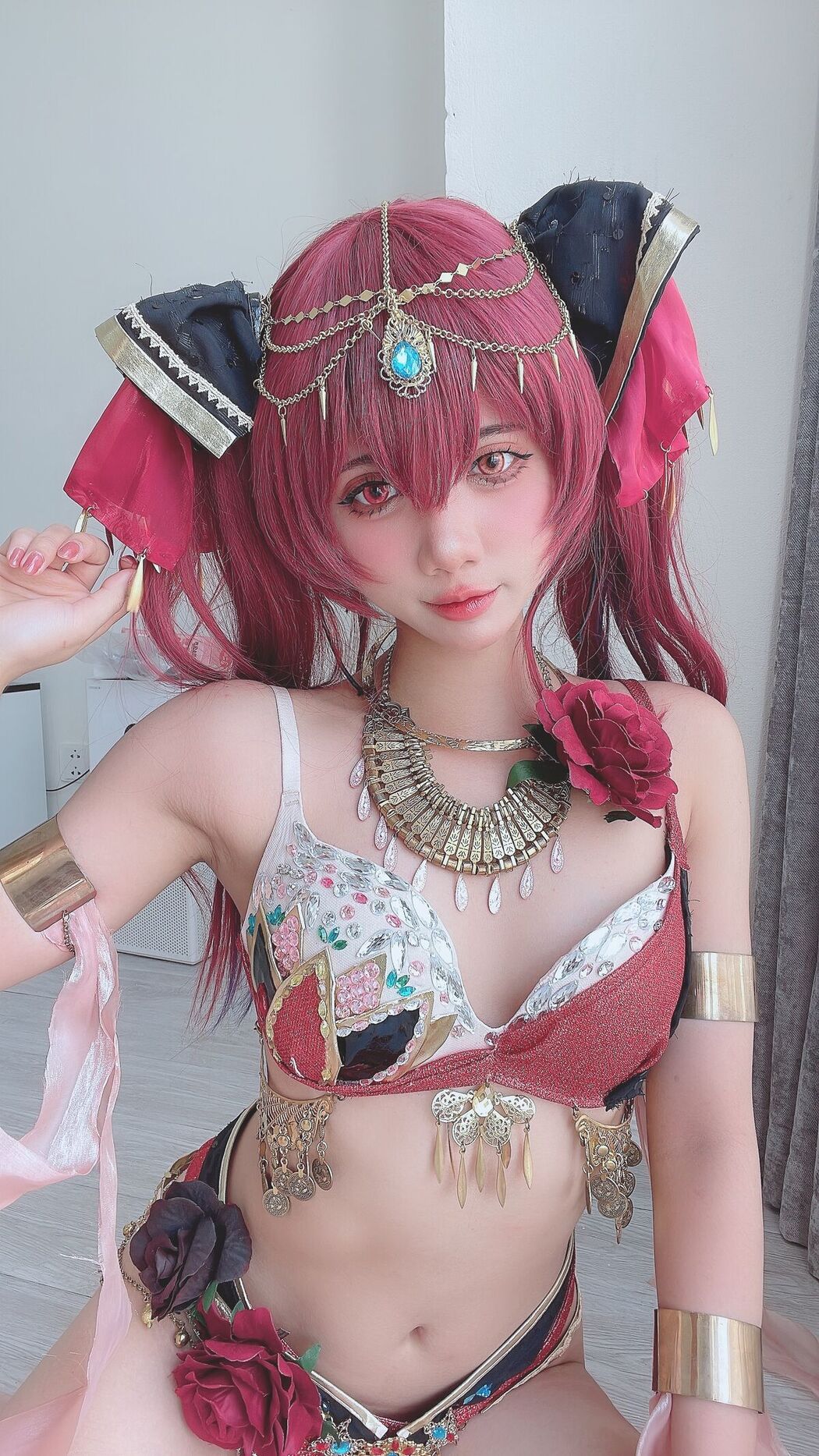 Coser@PoppaChan &#8211; Marine Houshou Part01 (56P &#8211; 9V)