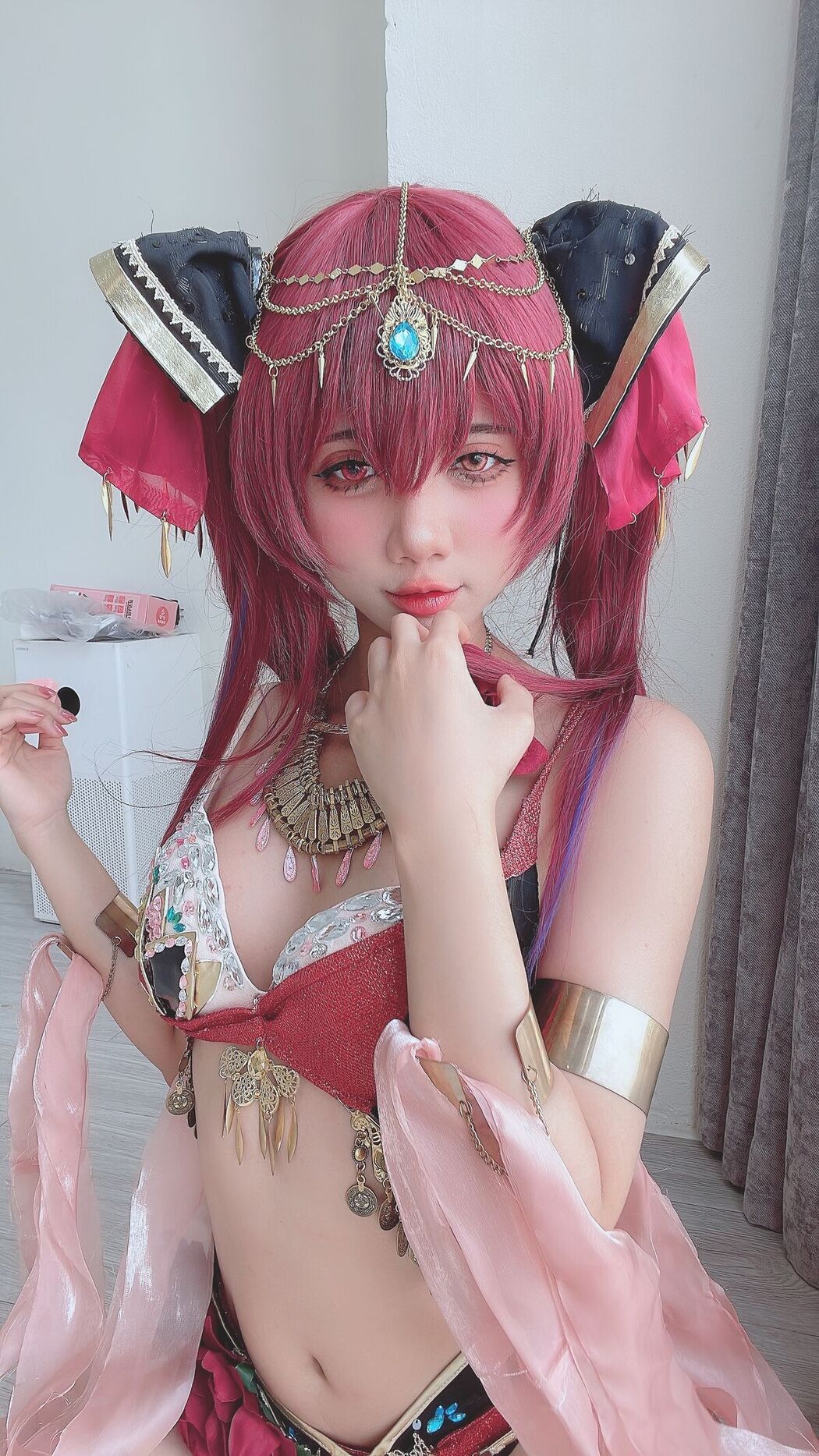 Coser@PoppaChan &#8211; Marine Houshou Part01 (56P &#8211; 9V)