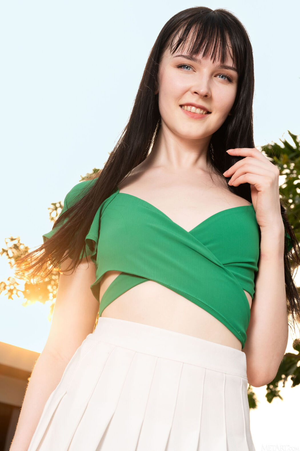 MetArt Amelia Riven &#8211; Girl In Green Part01 (48P)