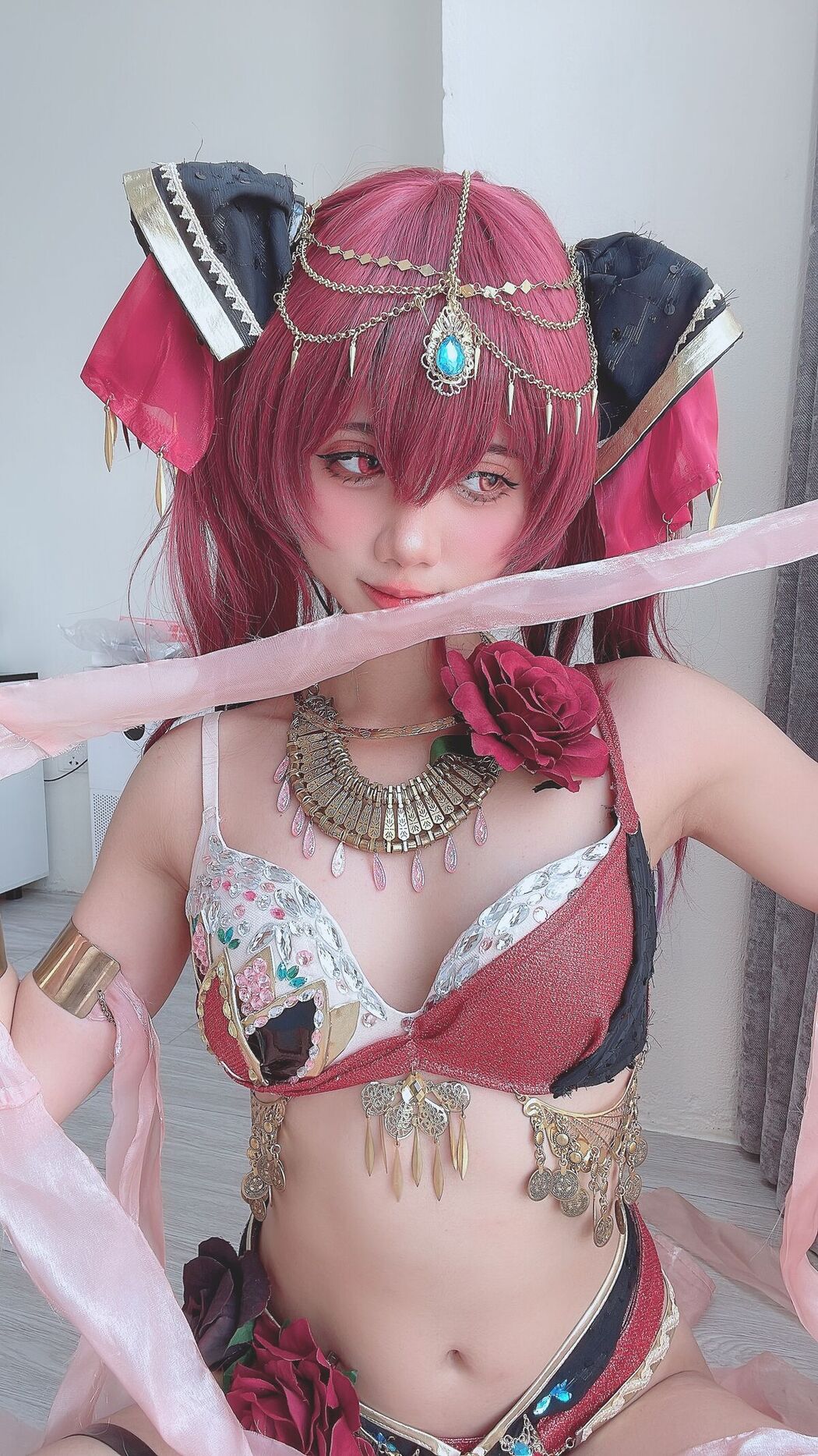 Coser@PoppaChan &#8211; Marine Houshou Part01 (56P &#8211; 9V)