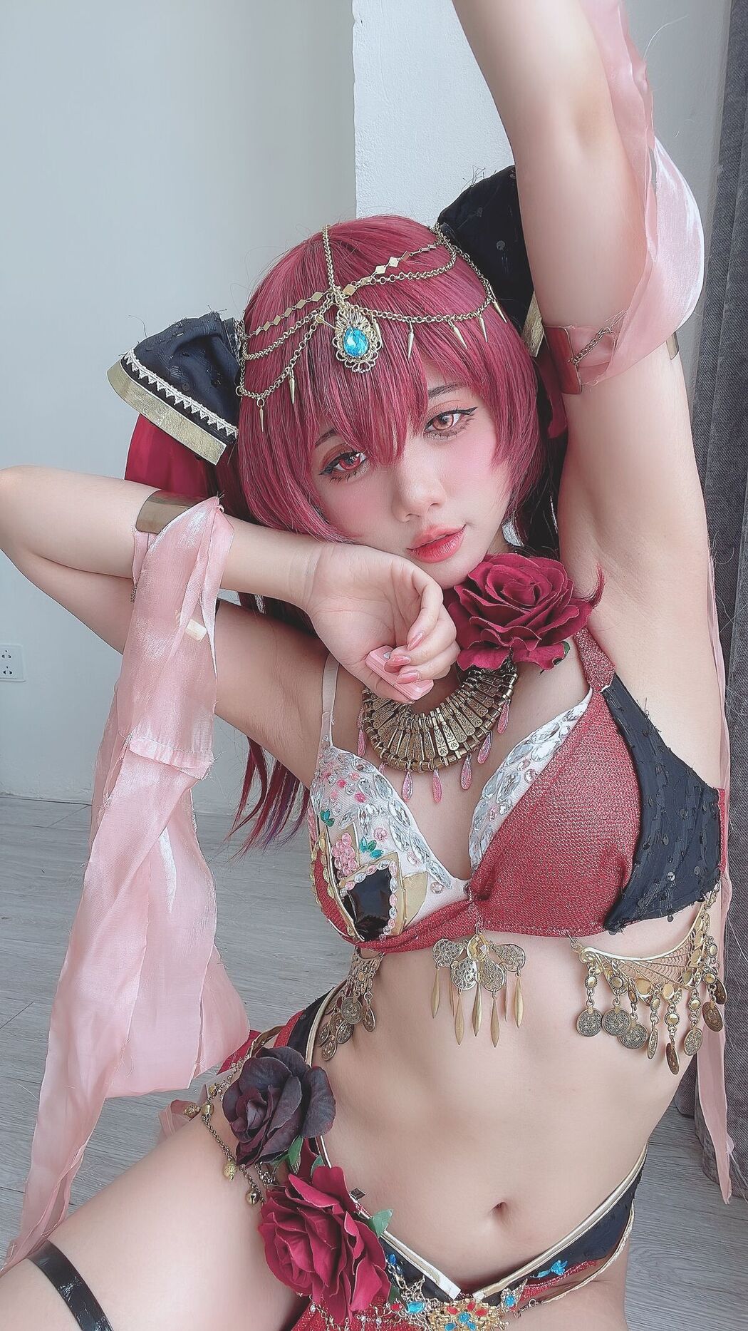 Coser@PoppaChan &#8211; Marine Houshou Part01 (56P &#8211; 9V)