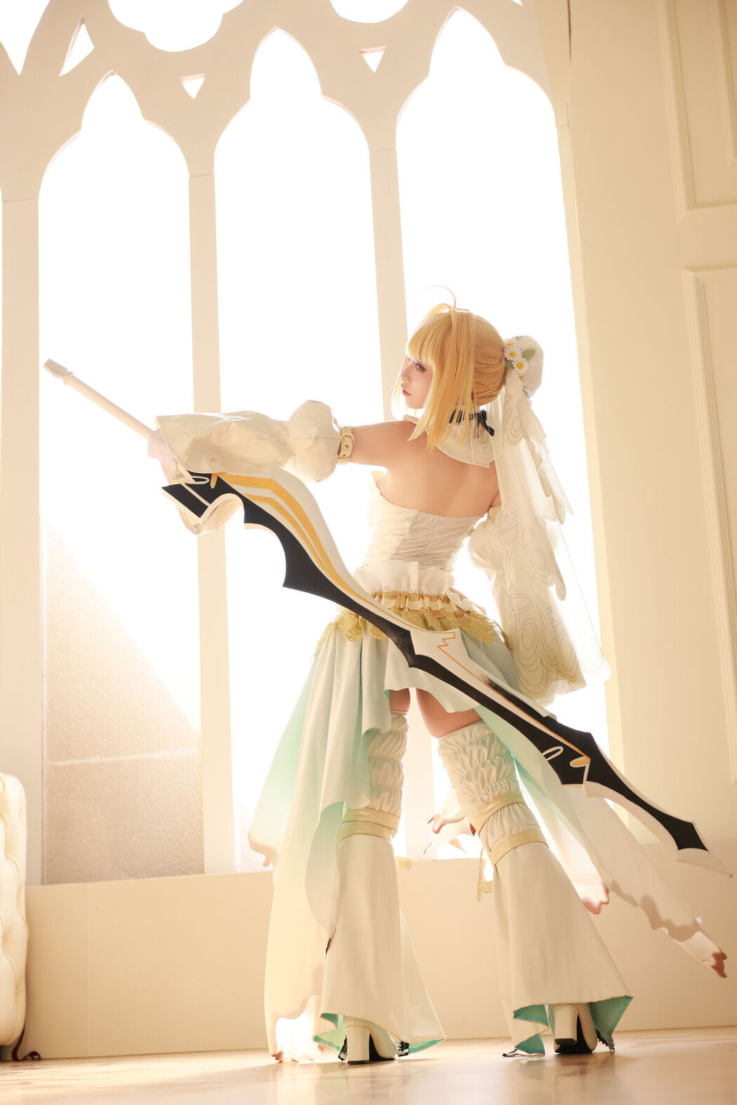 Coser@G44不会受伤 &#8211; 尼禄花嫁 (44P)