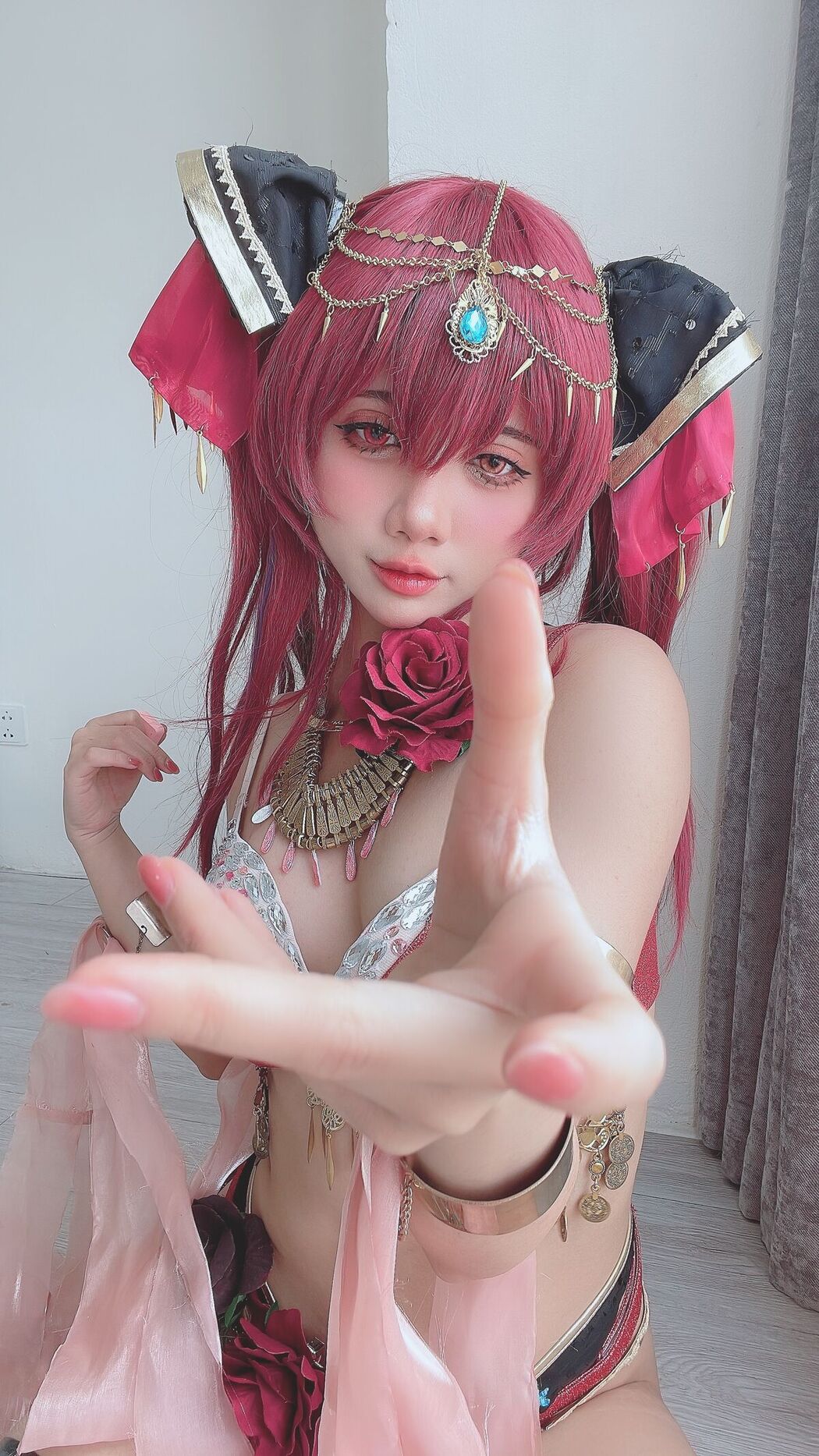 Coser@PoppaChan &#8211; Marine Houshou Part01 (56P &#8211; 9V)