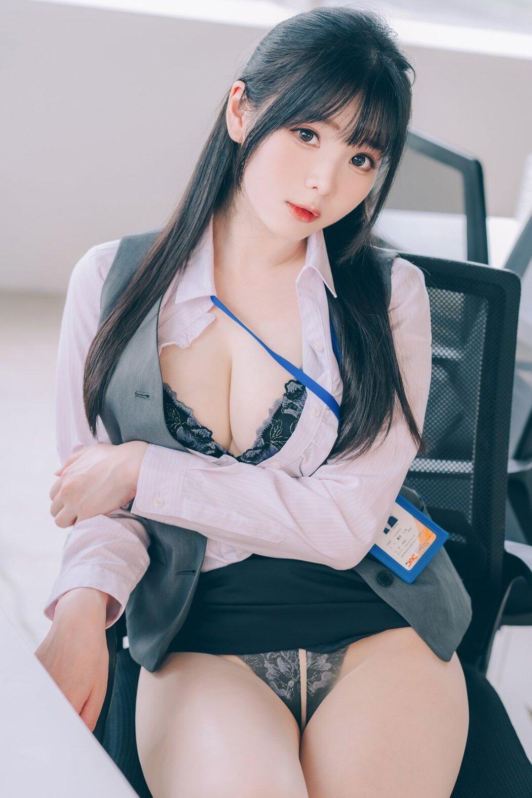 Coser@霜月shimo – 霜月的秘密辦公室 Shimo Secret Office Part02 (63P) Cover Photo
