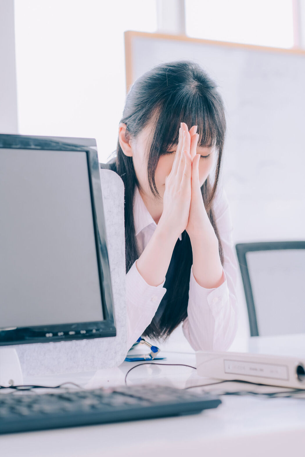 Coser@霜月shimo &#8211; 霜月的秘密辦公室 Shimo Secret Office Part02 (63P)