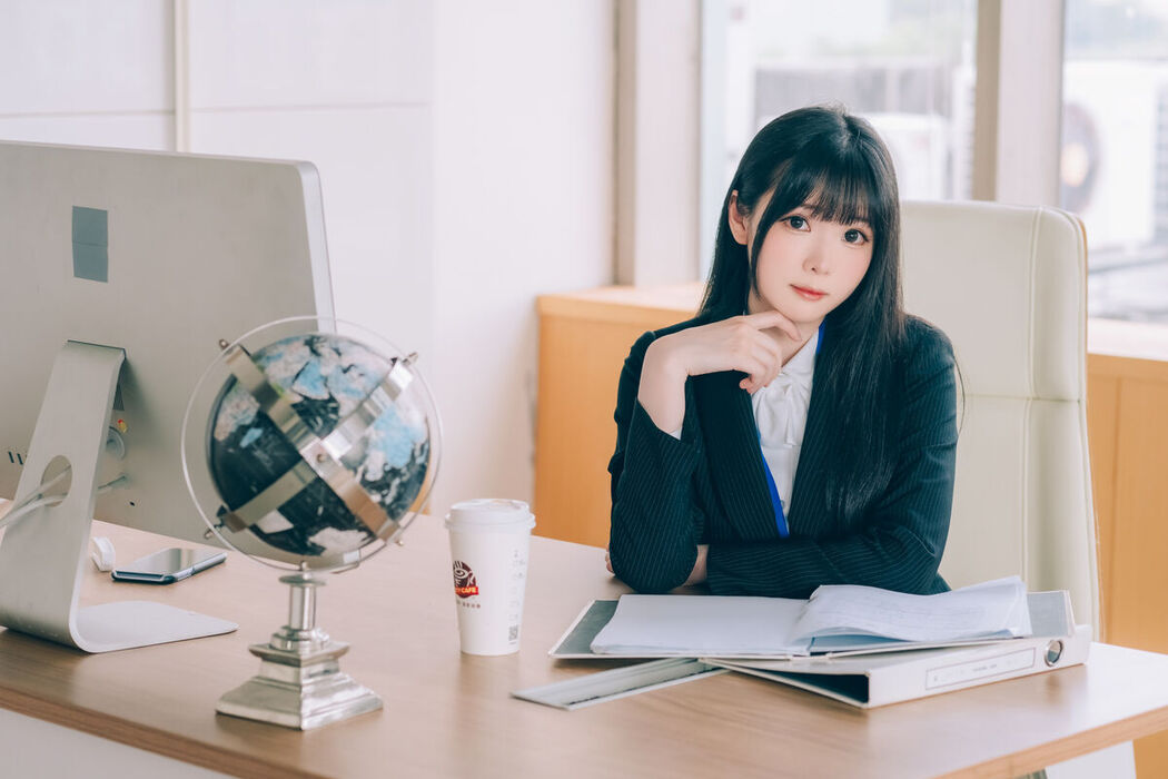 Coser@霜月shimo &#8211; 霜月的秘密辦公室 Shimo Secret Office Part01 (64P)