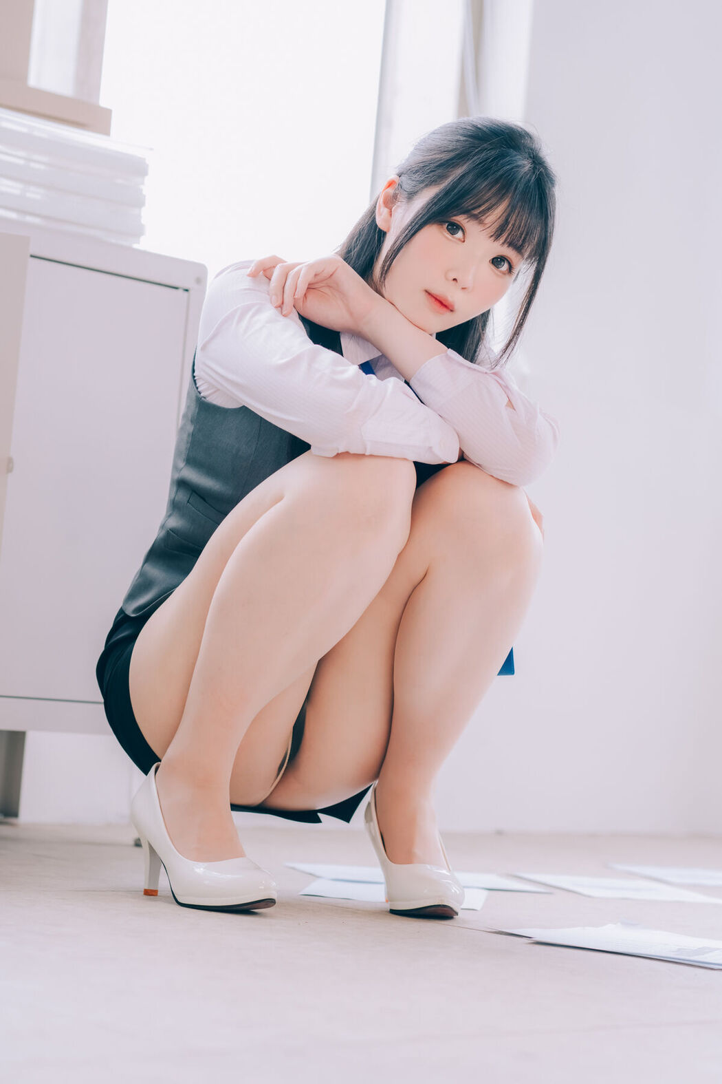 Coser@霜月shimo &#8211; 霜月的秘密辦公室 Shimo Secret Office Part02 (63P)