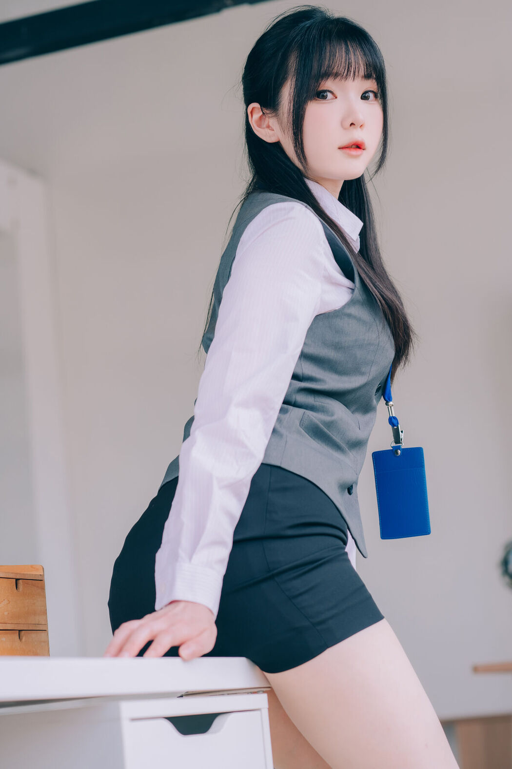 Coser@霜月shimo &#8211; 霜月的秘密辦公室 Shimo Secret Office Part02 (63P)