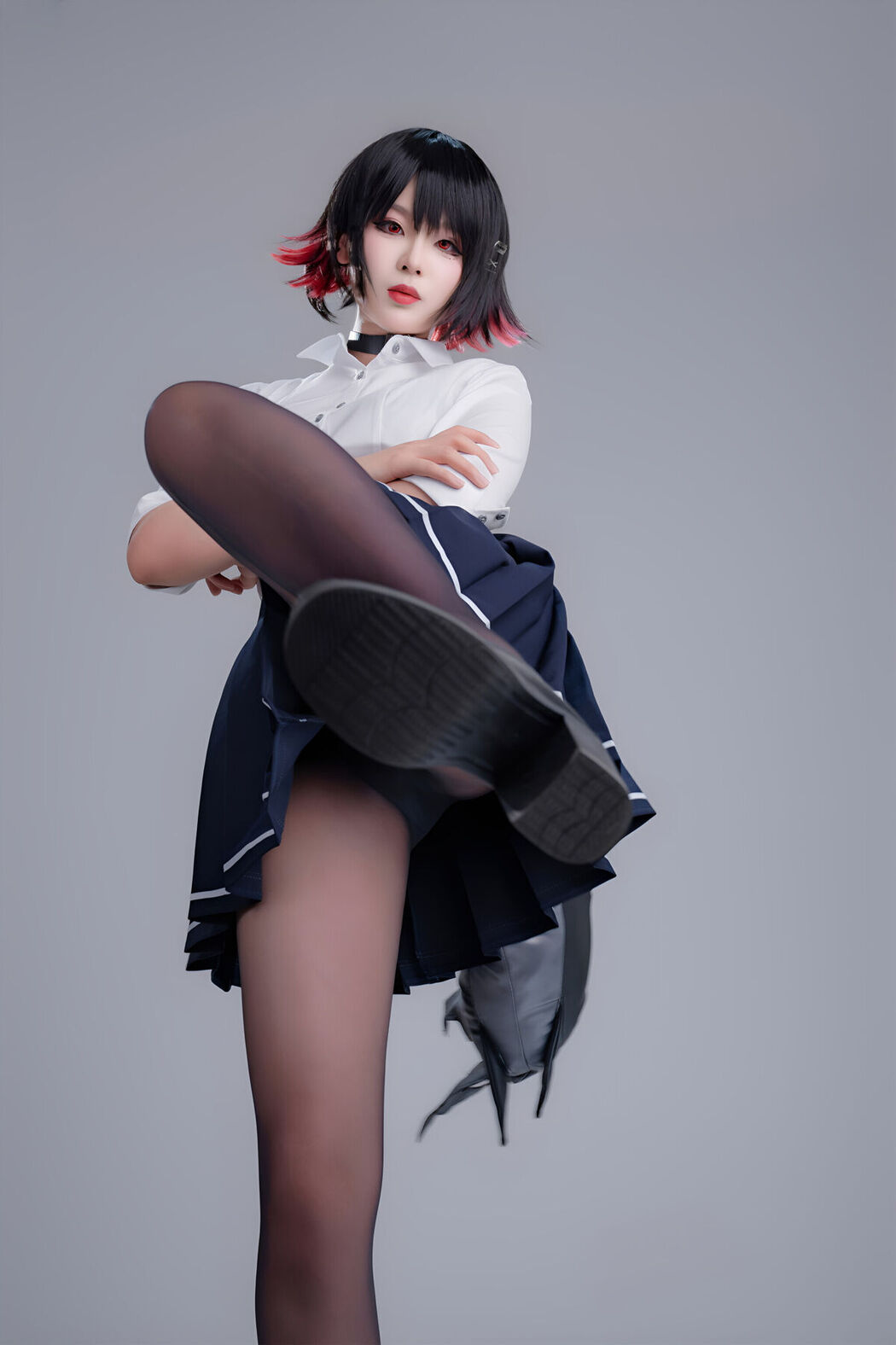 Coser@轩萧学姐 &#8211; 鲨鱼妹JK Part02 (51P)