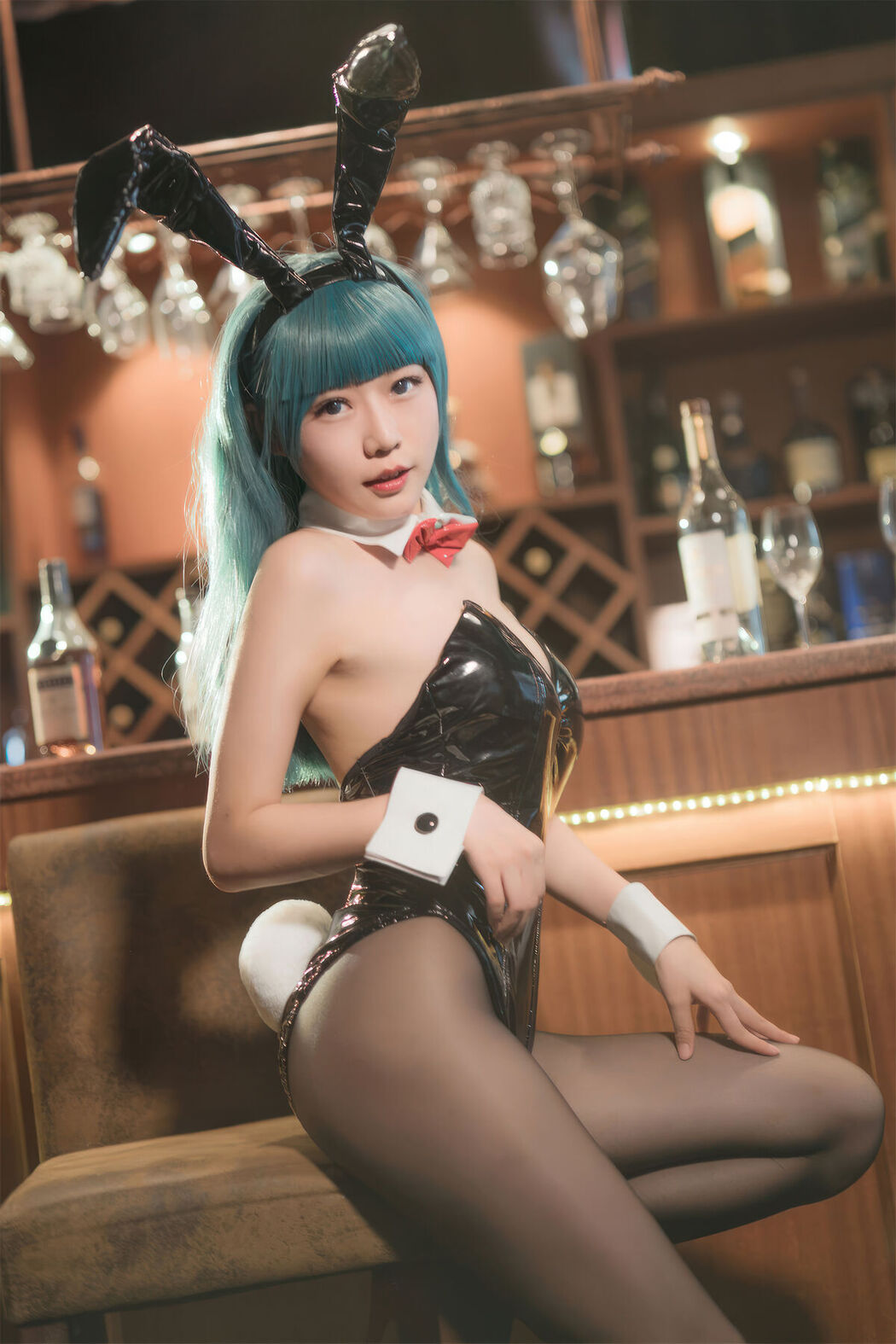 Coser@香草喵露露 &#8211; 七龙珠 布玛 兔女郎 (30P)