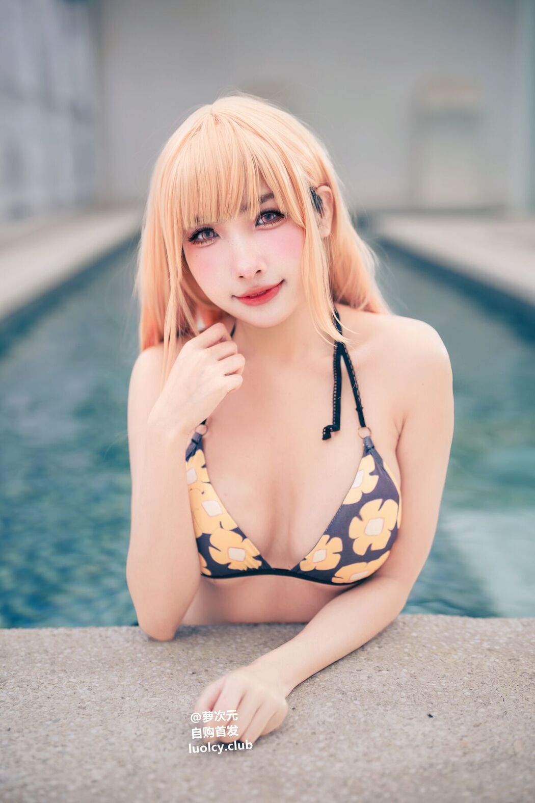 Coser@慕慕Momo &#8211; Marin 海夢 &#8211; Ver.泳裝 (62P &#8211; 3V)