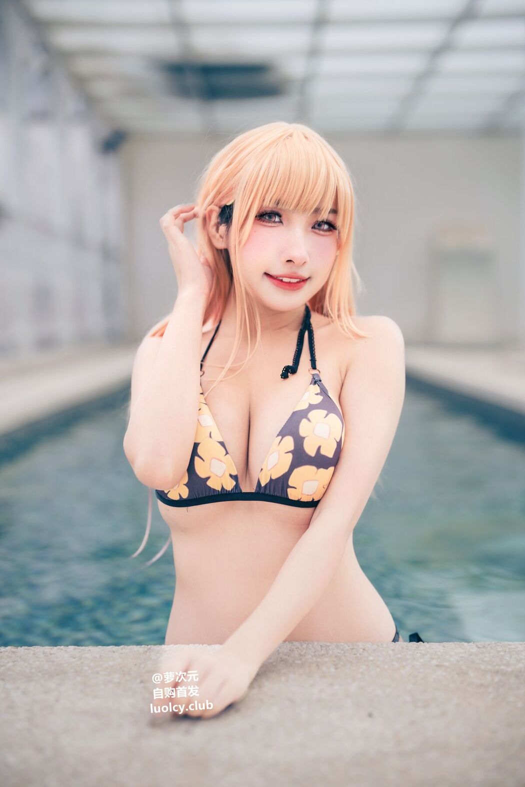 Coser@慕慕Momo &#8211; Marin 海夢 &#8211; Ver.泳裝 (62P &#8211; 3V)