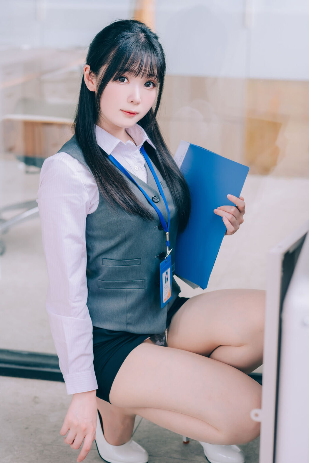 Coser@霜月shimo &#8211; 霜月的秘密辦公室 Shimo Secret Office Part02 (63P)
