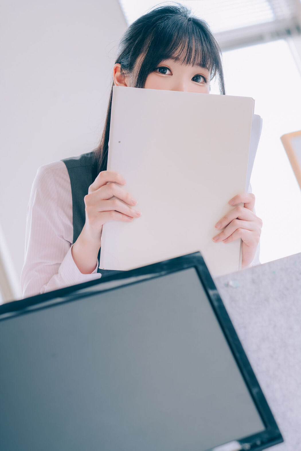 Coser@霜月shimo &#8211; 霜月的秘密辦公室 Shimo Secret Office Part02 (63P)