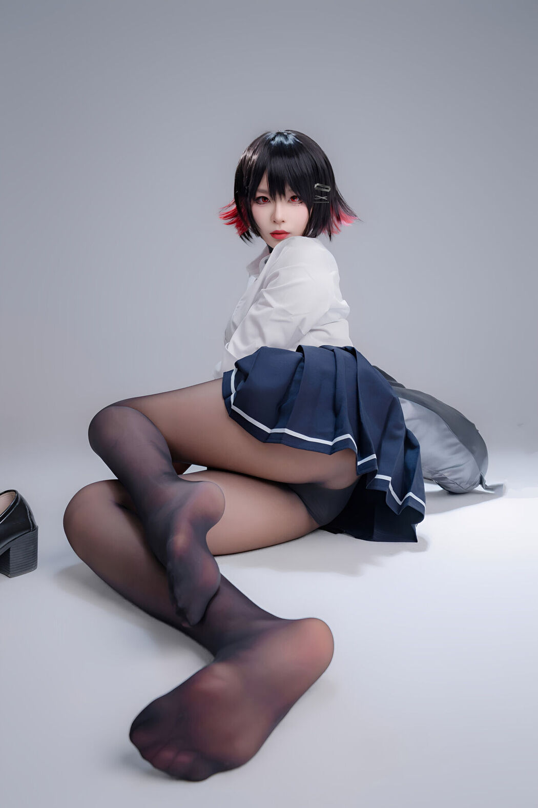 Coser@轩萧学姐 &#8211; 鲨鱼妹JK Part02 (51P)