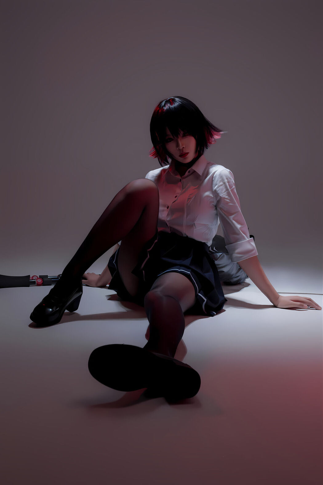 Coser@轩萧学姐 &#8211; 鲨鱼妹JK Part02 (51P)