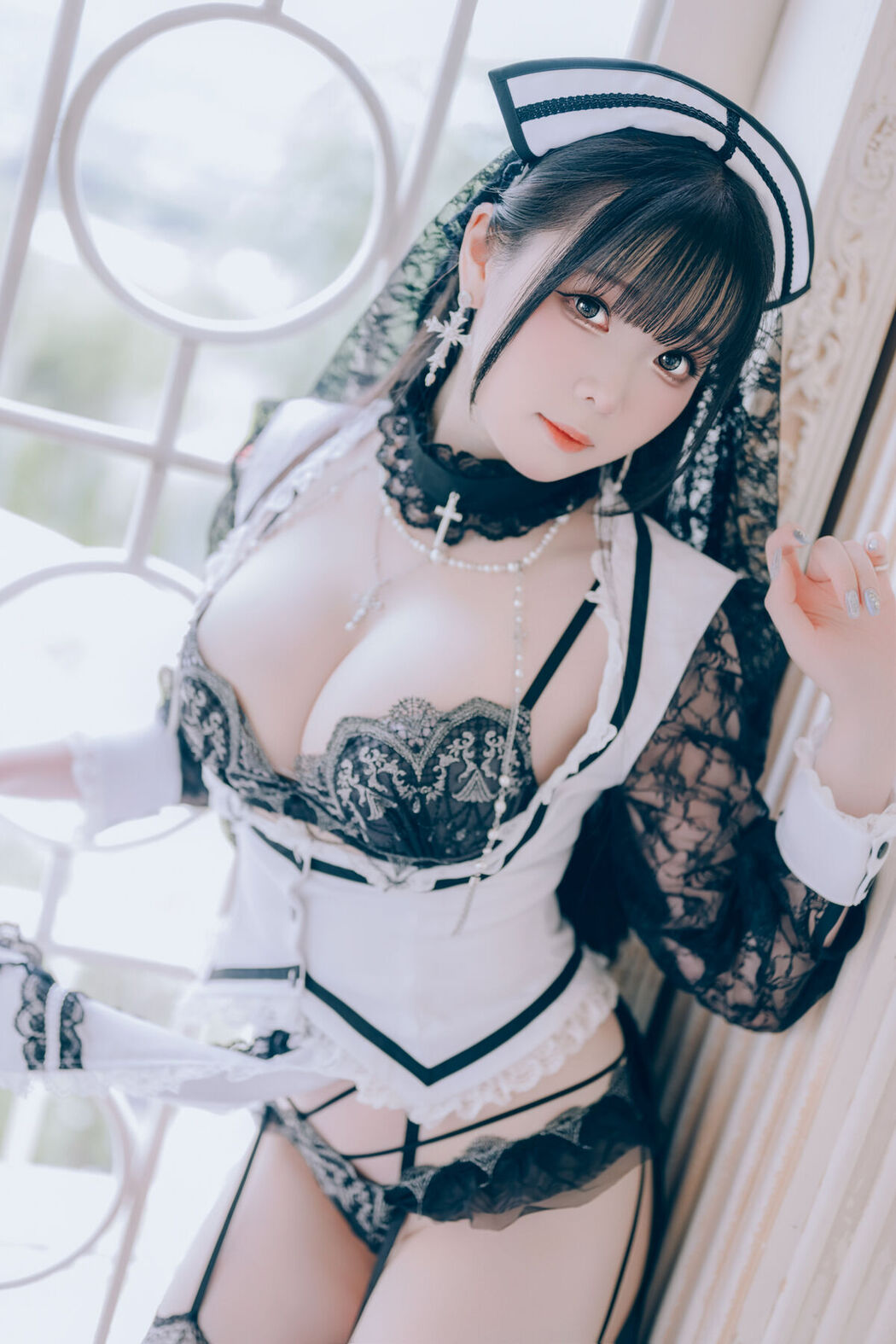 Coser@霜月shimo &#8211; Holy Church Confession Night (81P)