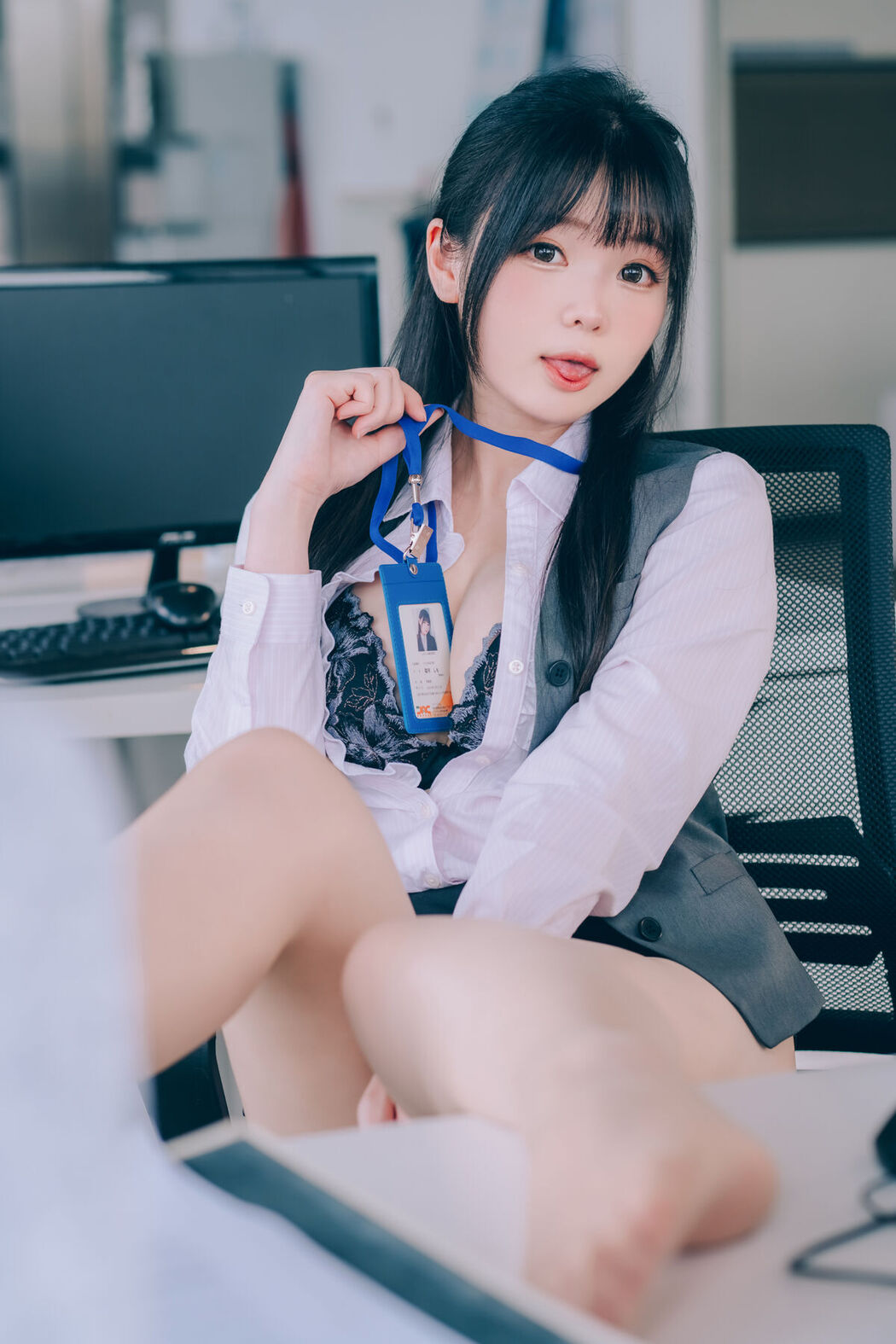 Coser@霜月shimo &#8211; 霜月的秘密辦公室 Shimo Secret Office Part02 (63P)