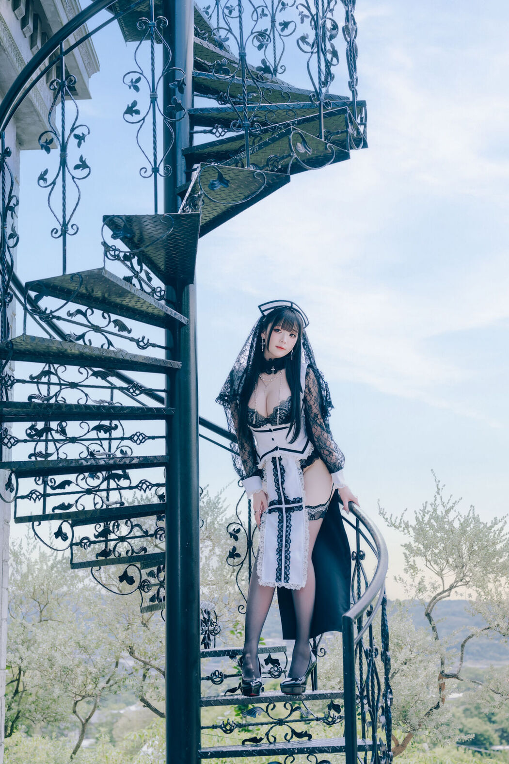 Coser@霜月shimo &#8211; Holy Church Confession Night (81P)