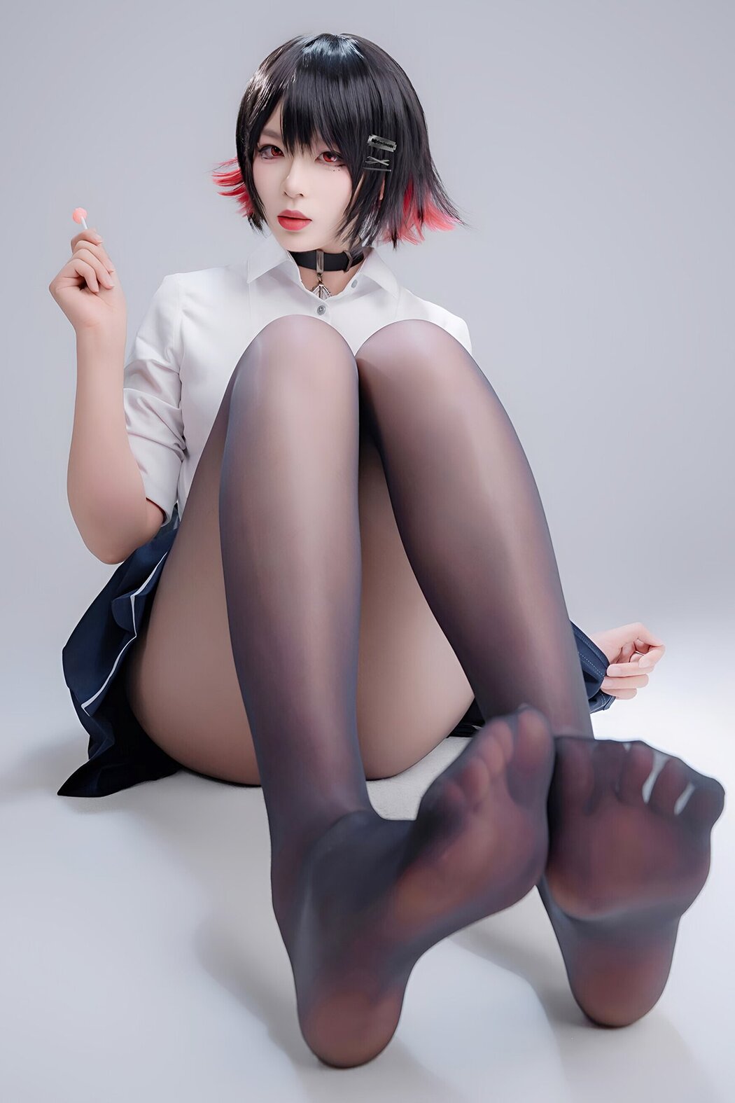 Coser@轩萧学姐 – 鲨鱼妹JK Part01 (51P – 1V) Cover Photo