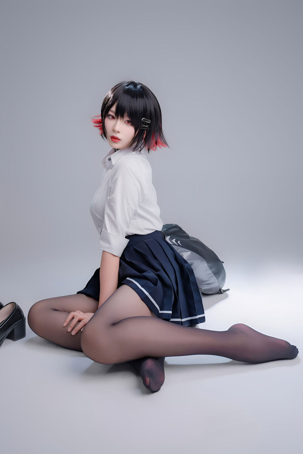 Coser@轩萧学姐 &#8211; 鲨鱼妹JK Part01 (51P &#8211; 1V)