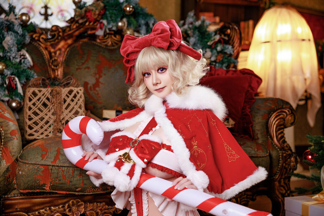 Coser@阿雪雪 &#8211; 圣诞雪精灵 Part02 (49P)