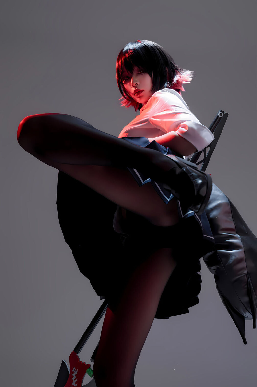 Coser@轩萧学姐 &#8211; 鲨鱼妹JK Part01 (51P &#8211; 1V)