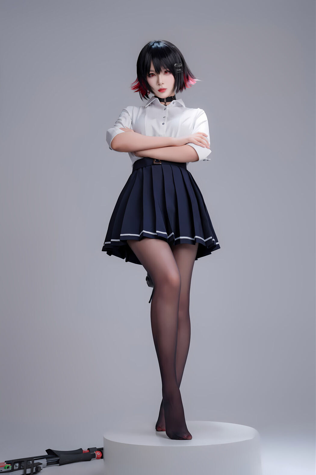 Coser@轩萧学姐 &#8211; 鲨鱼妹JK Part01 (51P &#8211; 1V)