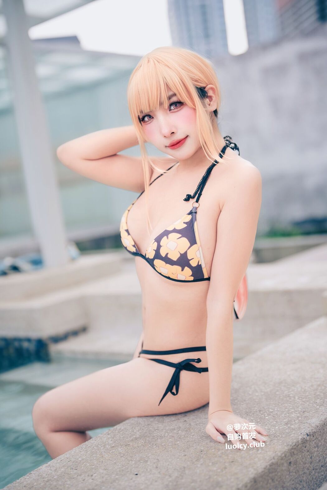 Coser@慕慕Momo &#8211; Marin 海夢 &#8211; Ver.泳裝 (62P &#8211; 3V)