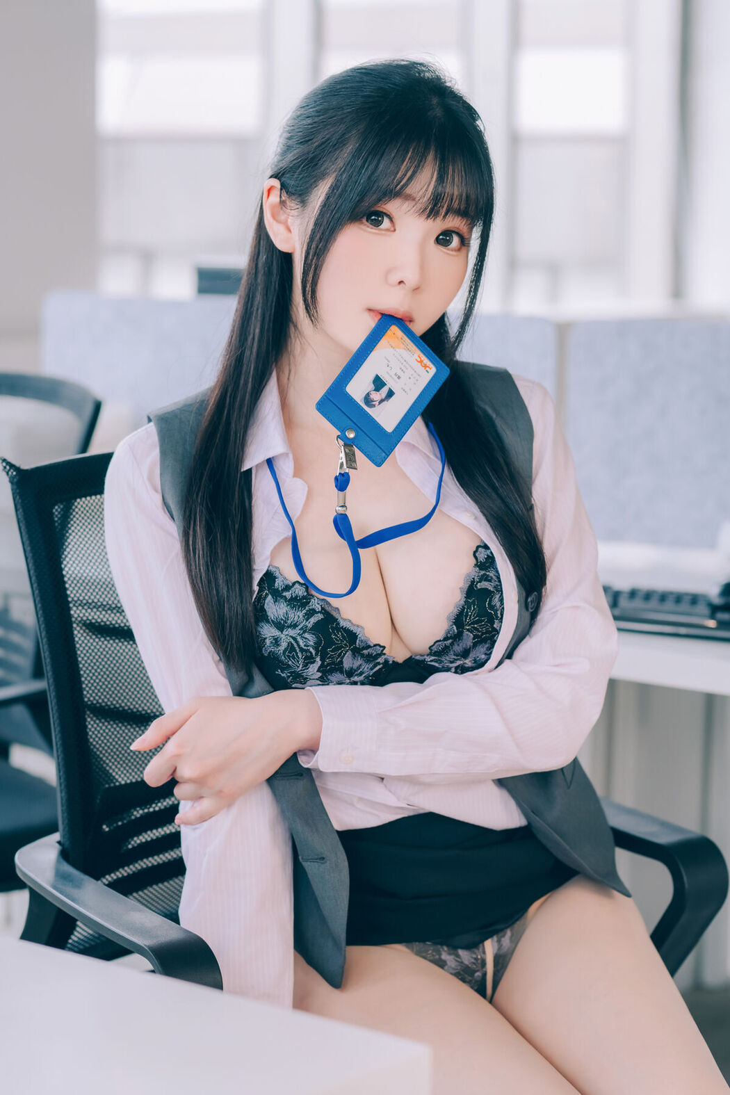 Coser@霜月shimo &#8211; 霜月的秘密辦公室 Shimo Secret Office Part02 (63P)