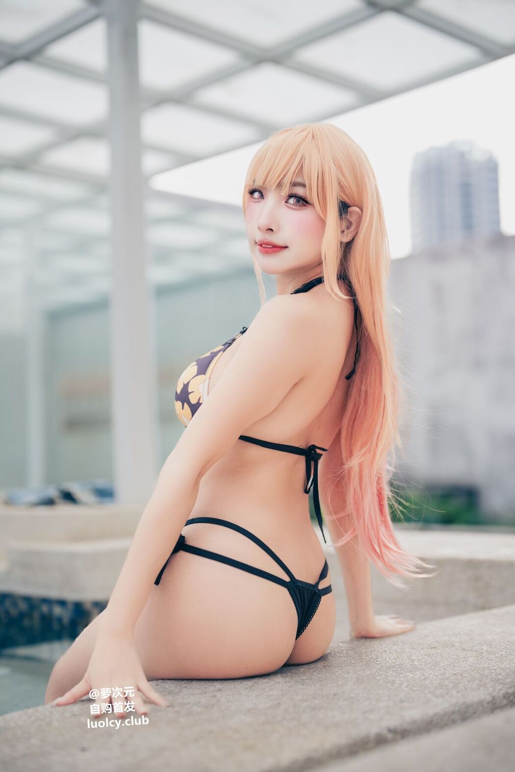 Coser@慕慕Momo &#8211; Marin 海夢 &#8211; Ver.泳裝 (62P &#8211; 3V)