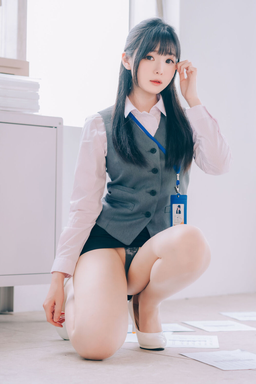 Coser@霜月shimo &#8211; 霜月的秘密辦公室 Shimo Secret Office Part02 (63P)