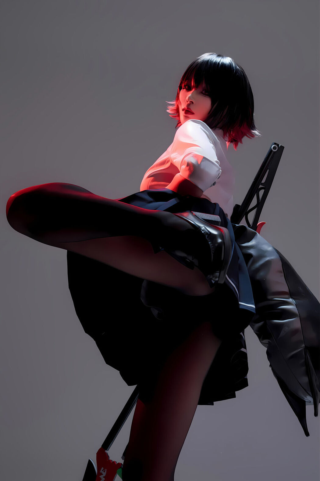 Coser@轩萧学姐 &#8211; 鲨鱼妹JK Part02 (51P)