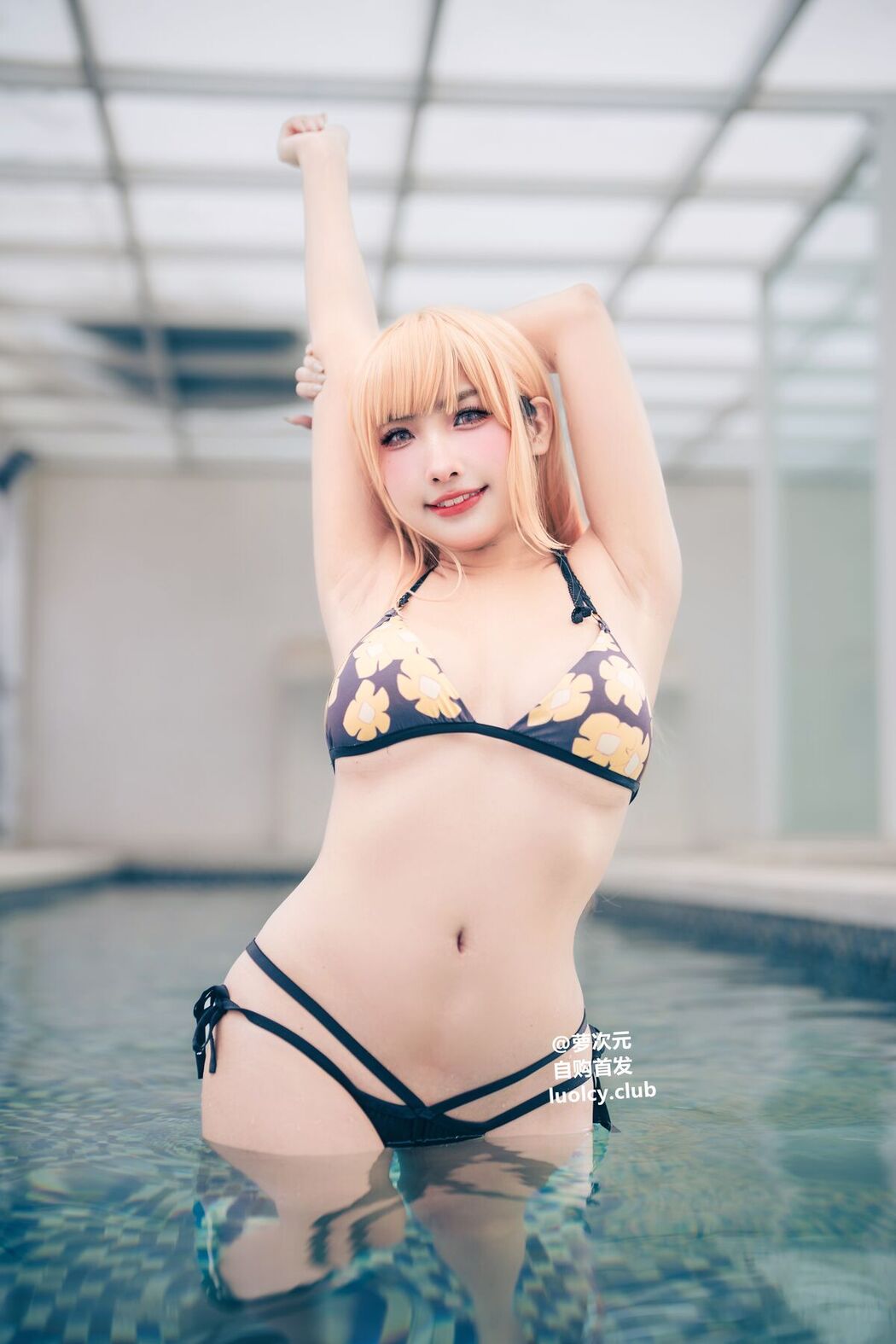 Coser@慕慕Momo &#8211; Marin 海夢 &#8211; Ver.泳裝 (62P &#8211; 3V)