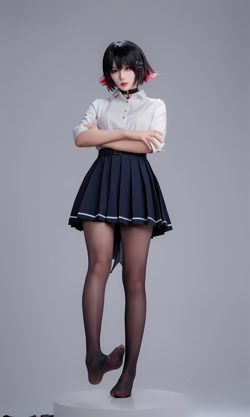 Coser@轩萧学姐 &#8211; 鲨鱼妹JK Part02 (51P)